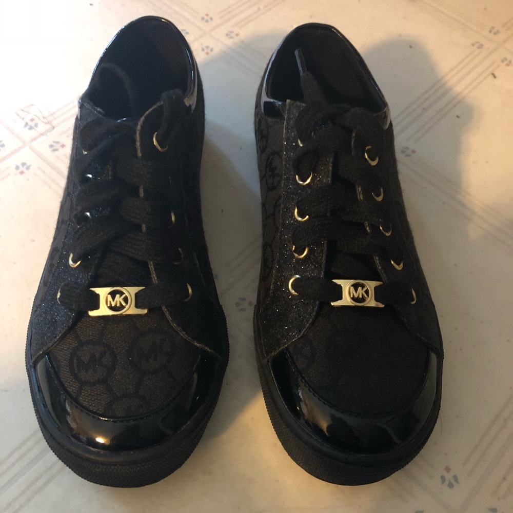 Black, glitter & gold Michael Kors Girl’s size 3